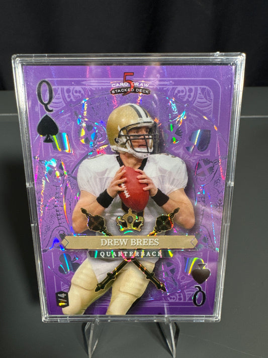 Drew Brees New Orleans Saints Card