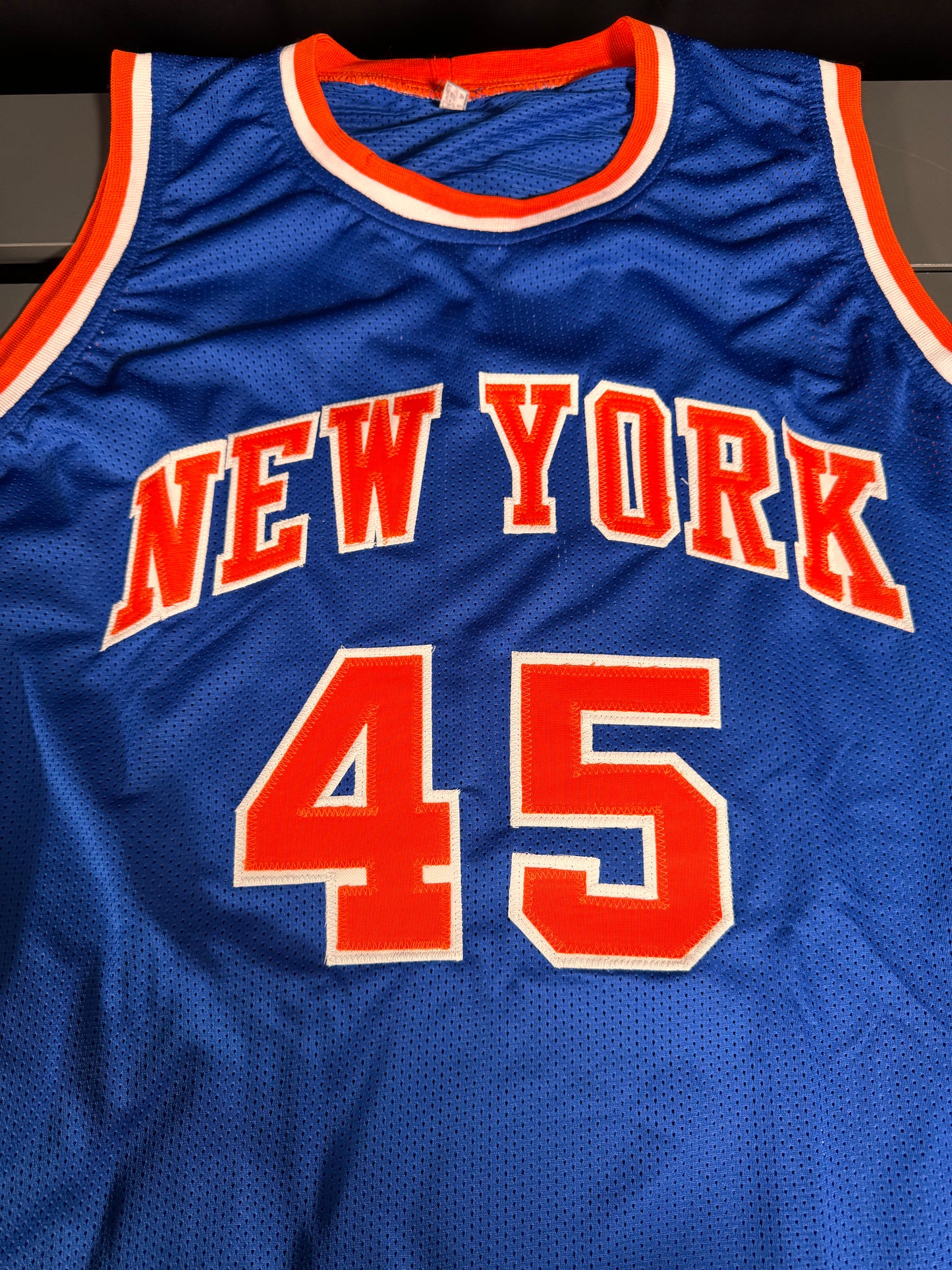Jericho Sims New York Knicks Signed Jersey