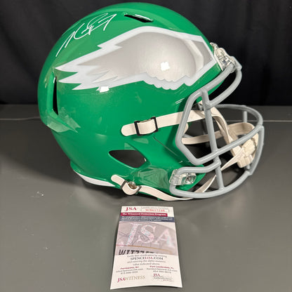 Michael Vick Philadelphia Eagles Signed Full Size Helmets