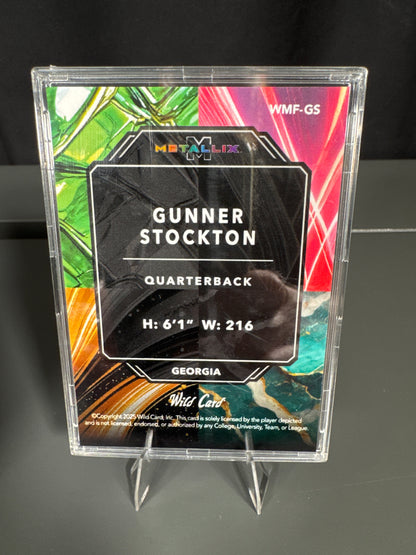 Gunner Stockton Georgia Bulldogs Card