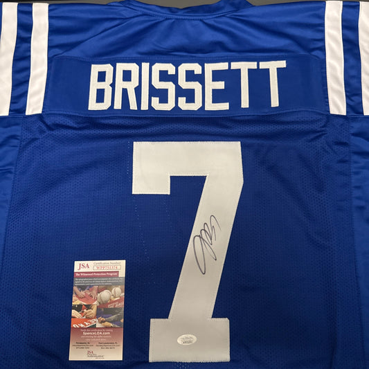 Jacoby Brissett Indianapolis Colts Signed Jersey