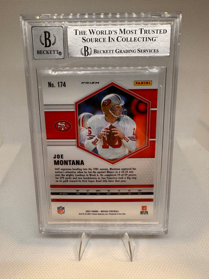 Joe Montana Signed San Francisco 49ers Card