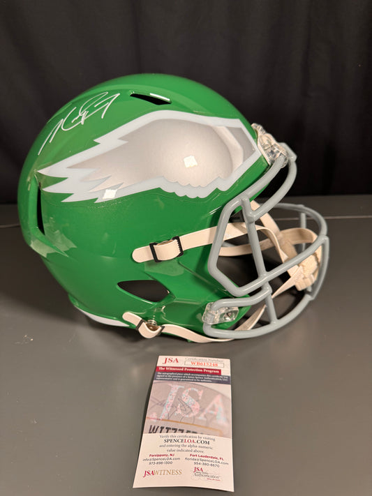 Michael Vick Philadelphia Eagles Signed Full Size Helmets