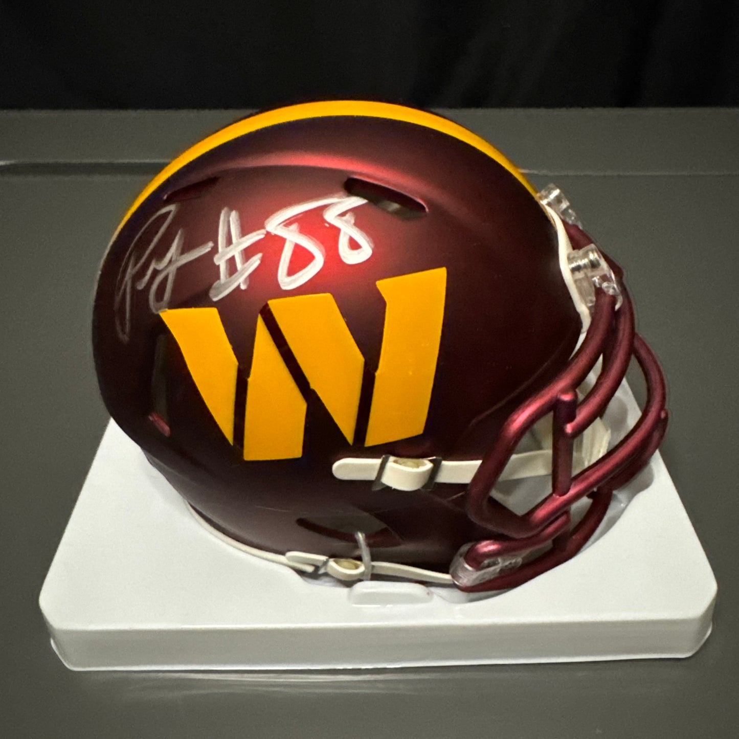 Pierre Garçon Washington Commanders Signed Mini Helmet