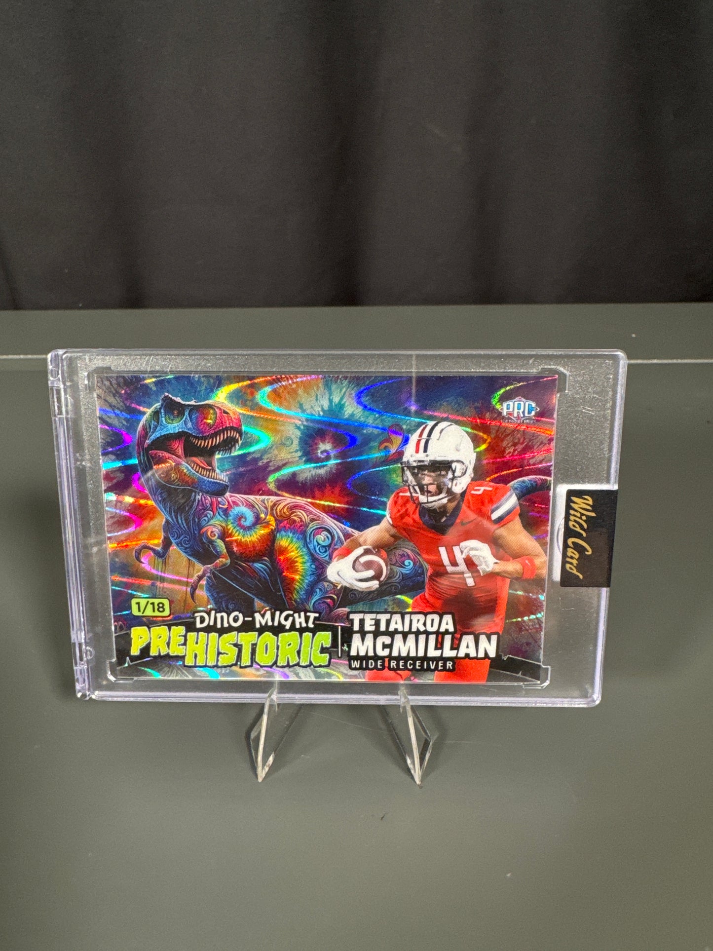 Tetairoa McMillan Carolina Panthers Card