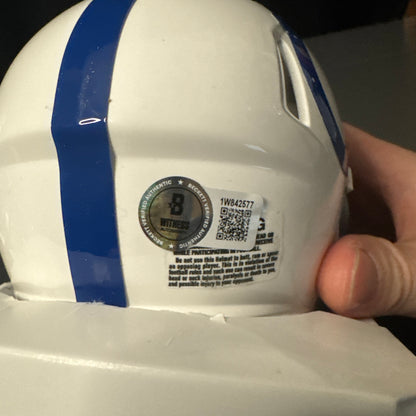 Frank Gore Indianapolis Colts Signed Mini Helmet