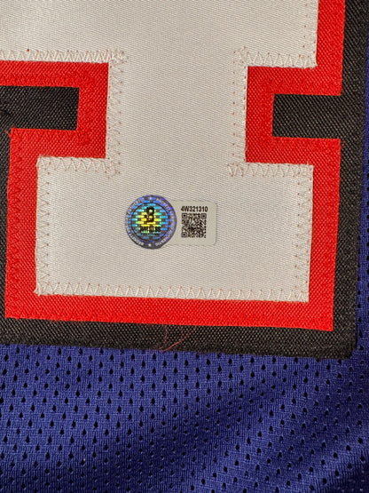 James Cook Custom Buffalo Bills Signed Jersey