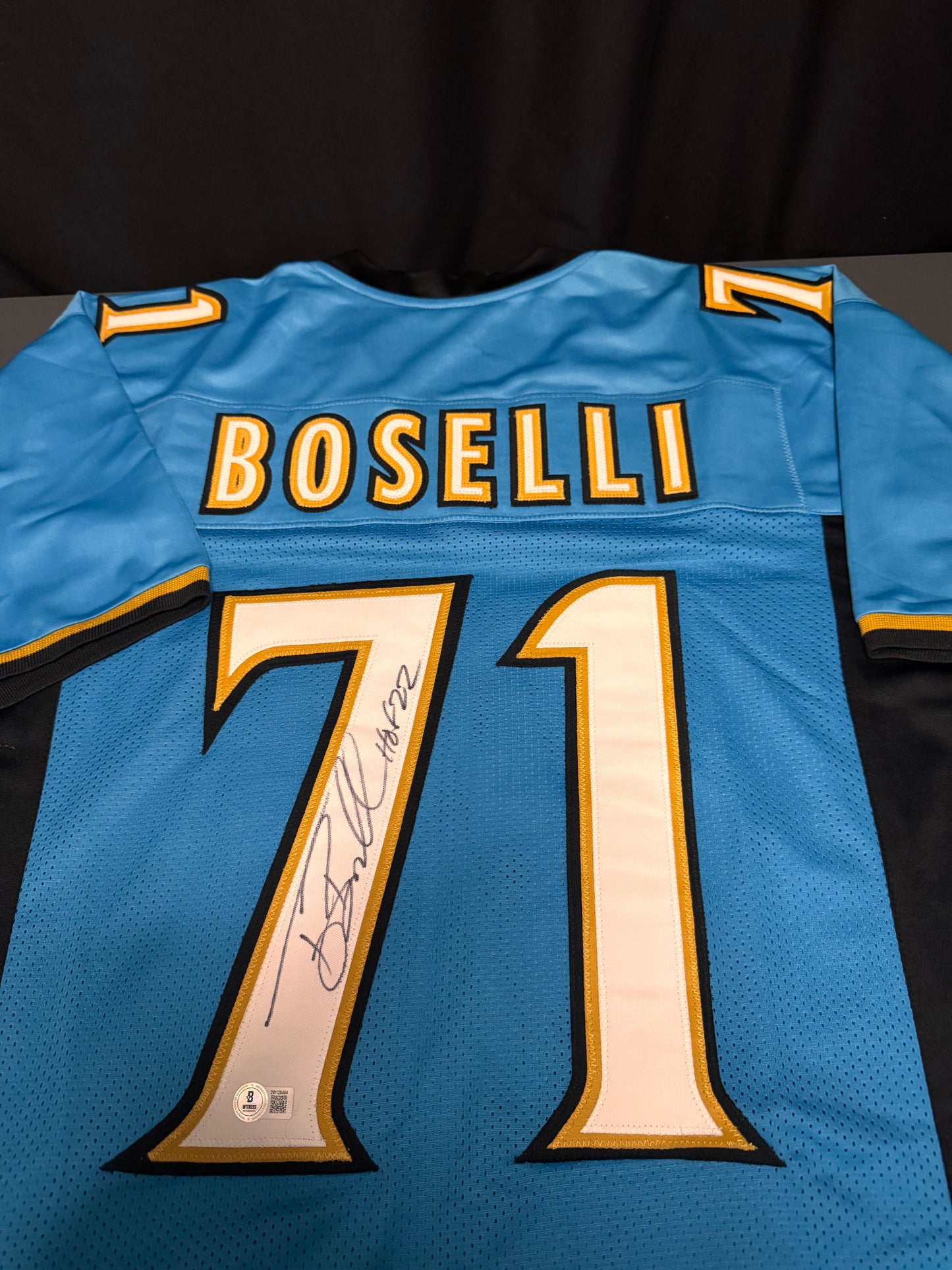 Tony Boselli Jacksonville Jaguars Signed Jersey