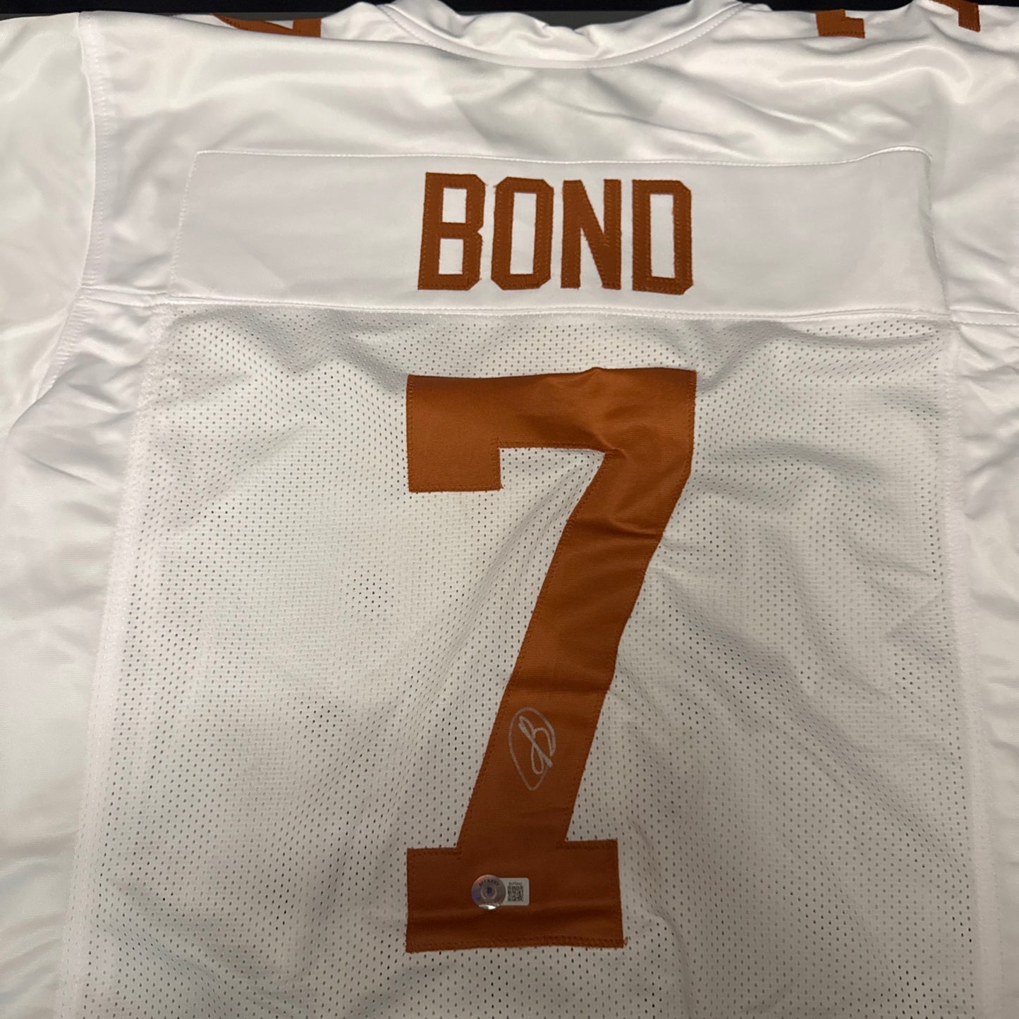 Isaiah Bond Texas Longhorns Signed Jersey