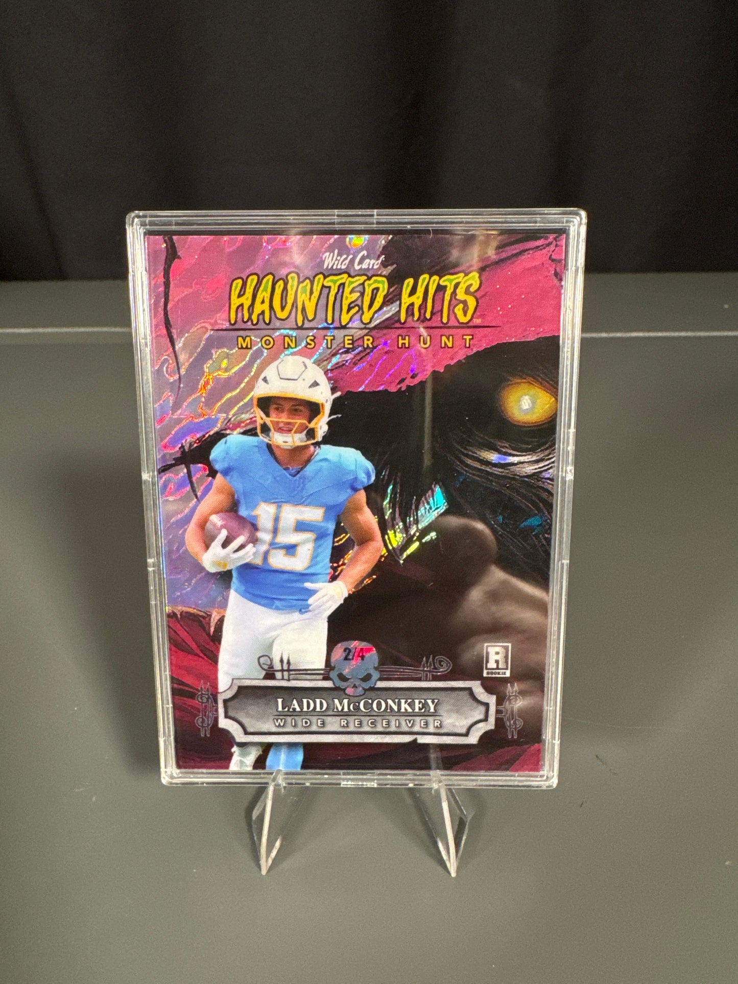 Ladd McConkey Los Angles Chargers Card