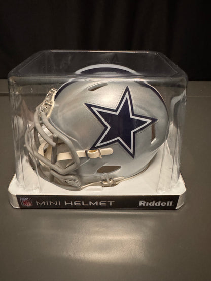 Emmitt Smith Dallas Cowboys Signed Mini Helmet