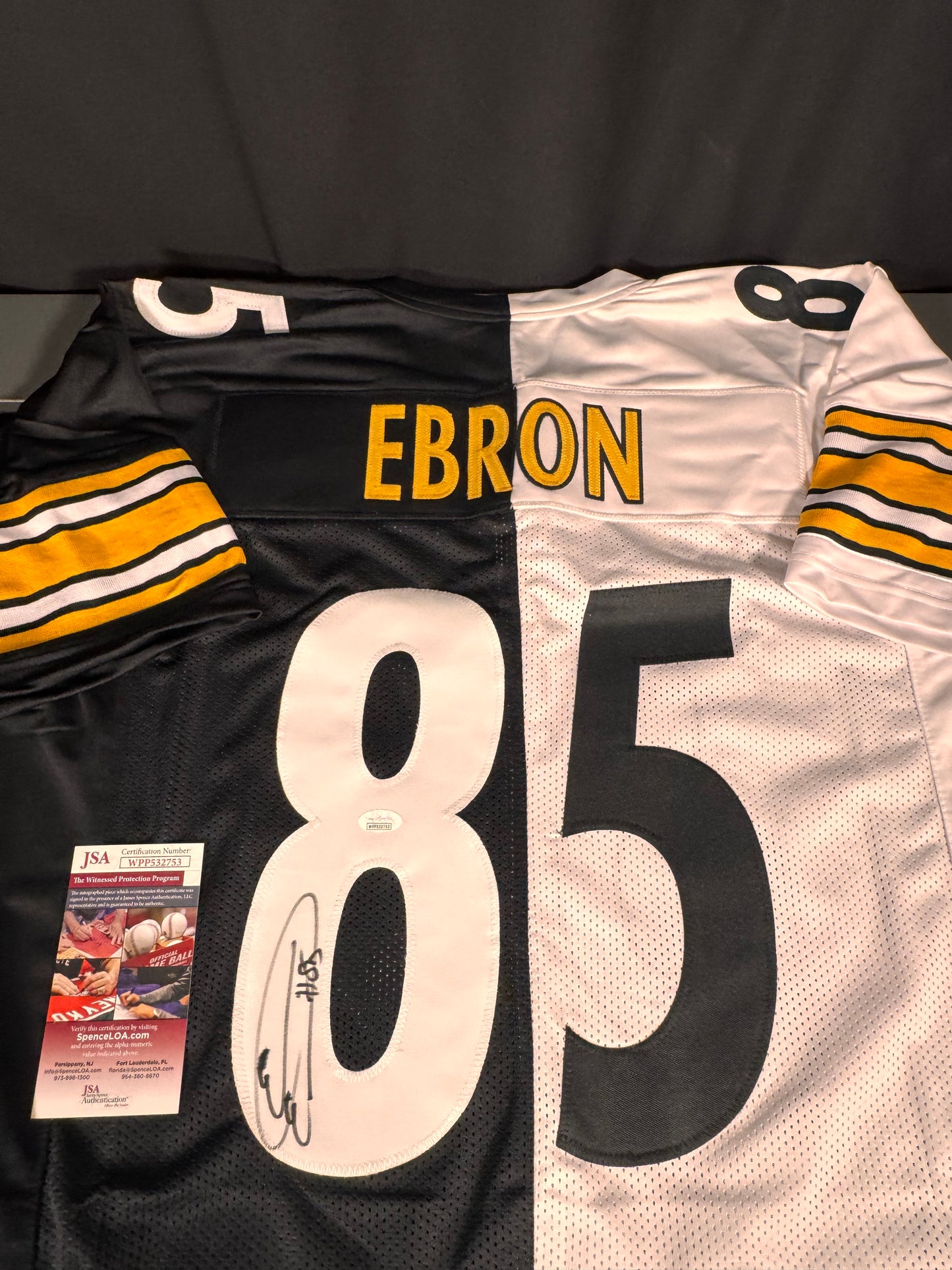 Eric Ebron Pittsburgh Steelers Signed Jersey