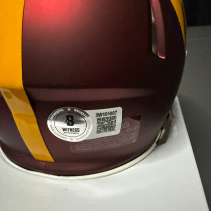 Pierre Garçon Washington Commanders Signed Mini Helmet