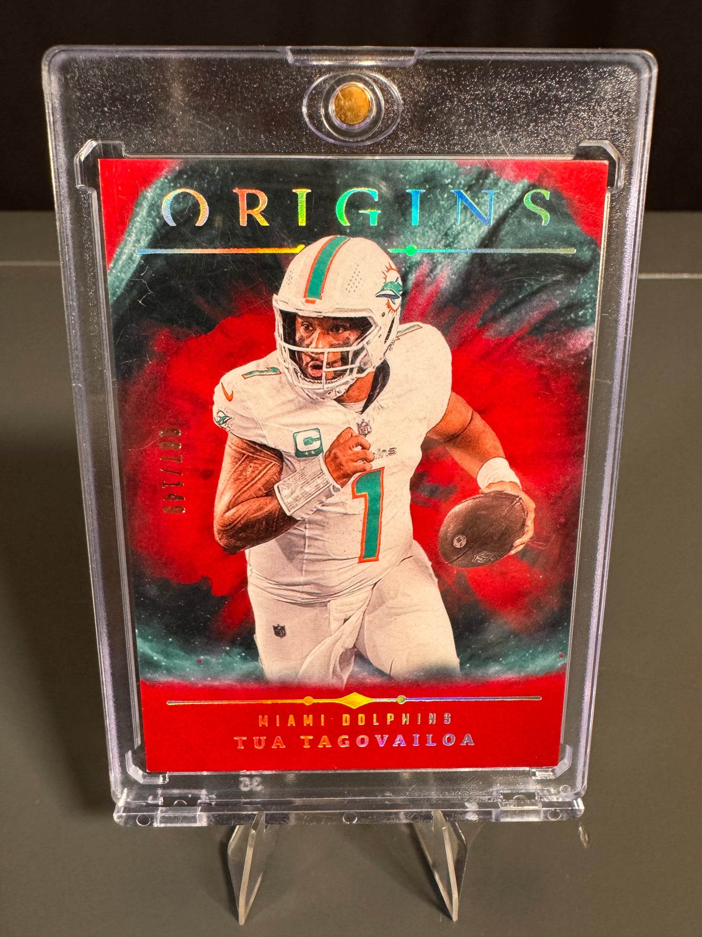 Tua Tagovailoa Miami Dolphins Card