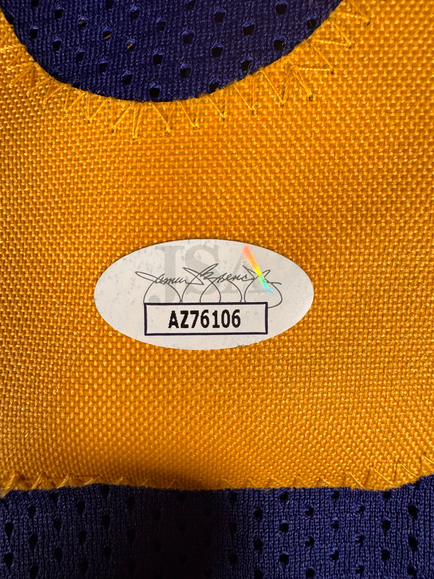 Jordan Whittington Los Angeles Rams Signed Jersey