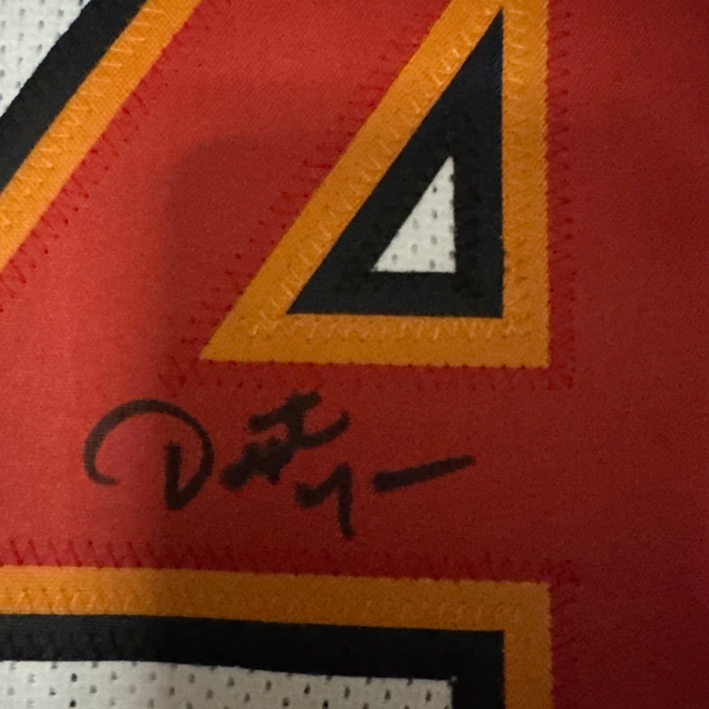 Dexter Jackson Signed Jersey Tampa Bay Buccaneers Signed Jersey