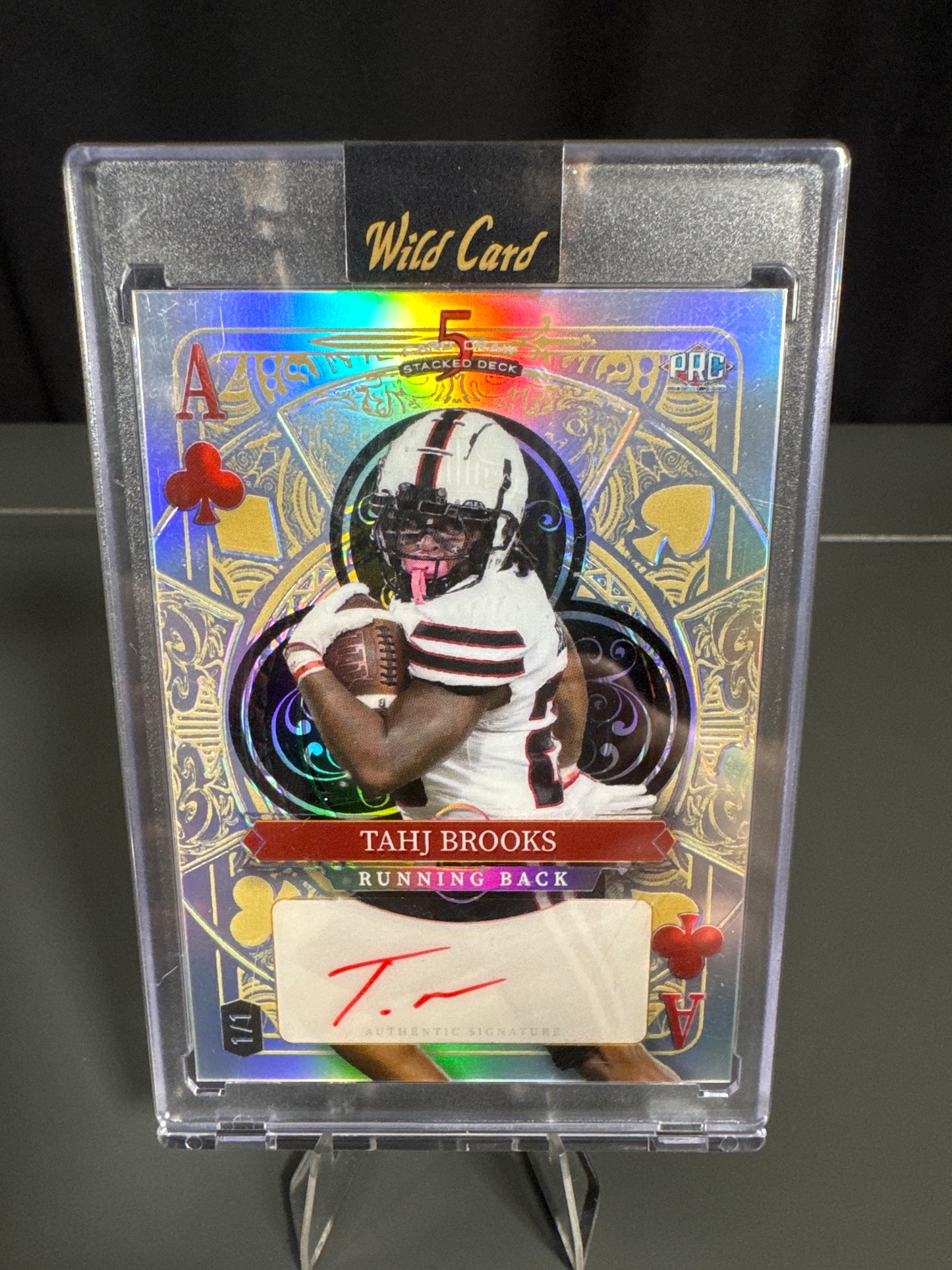 Tahj Brooks Cincinnatti Bengals Card