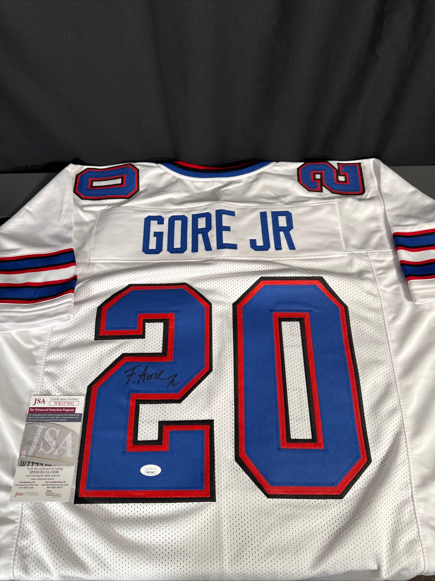 Frank Gore Jr Buffalo Bills Signed Jersey