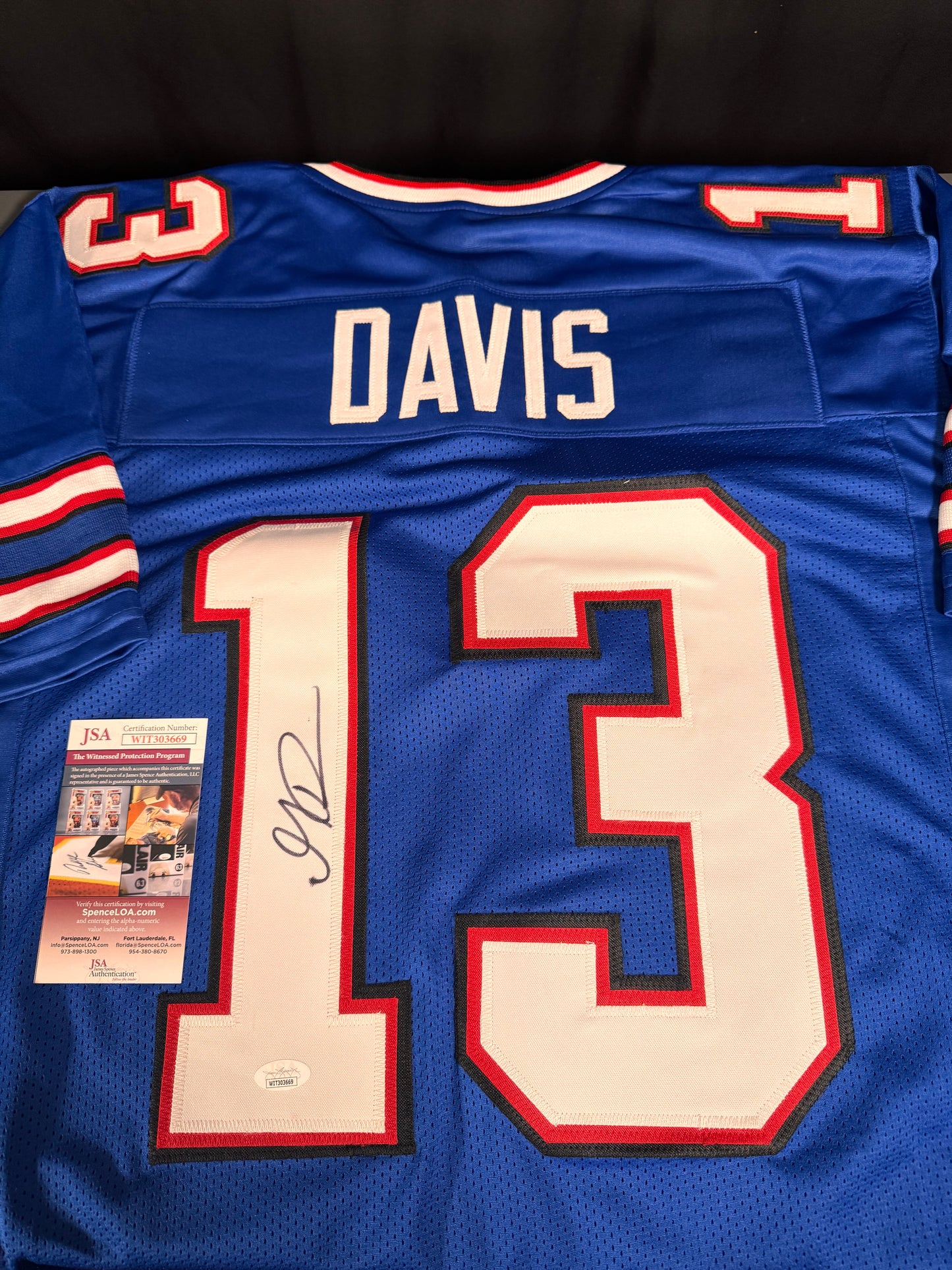 Gabe Davis Buffalo Bills Signed Jersey