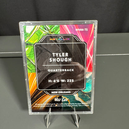 Tyler Shough New Orlenas Saints Card