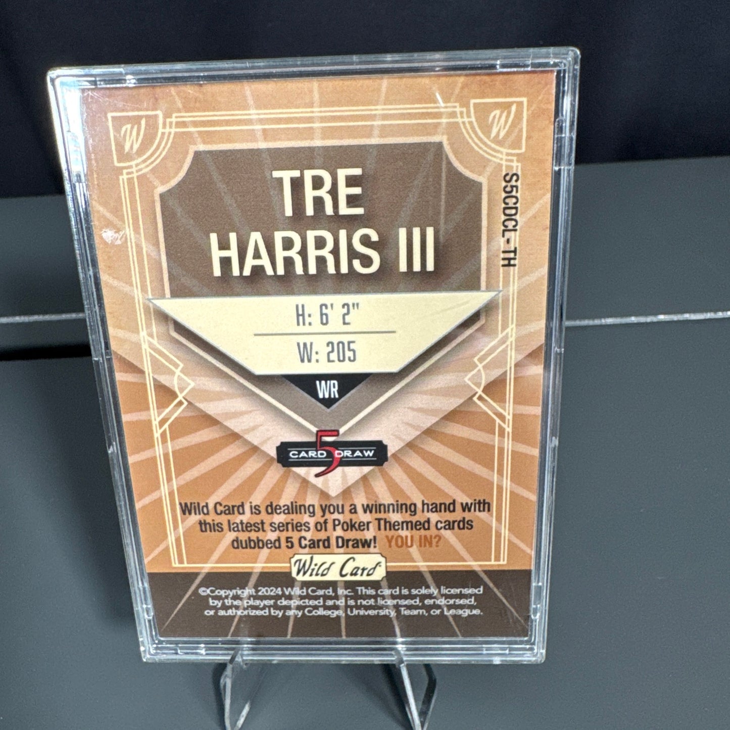 Tre Harris Los Angeles Chargers Card