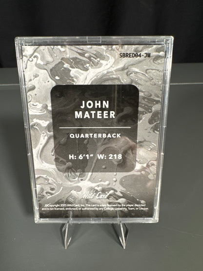 John Mateer Oklahoma Sooners Card