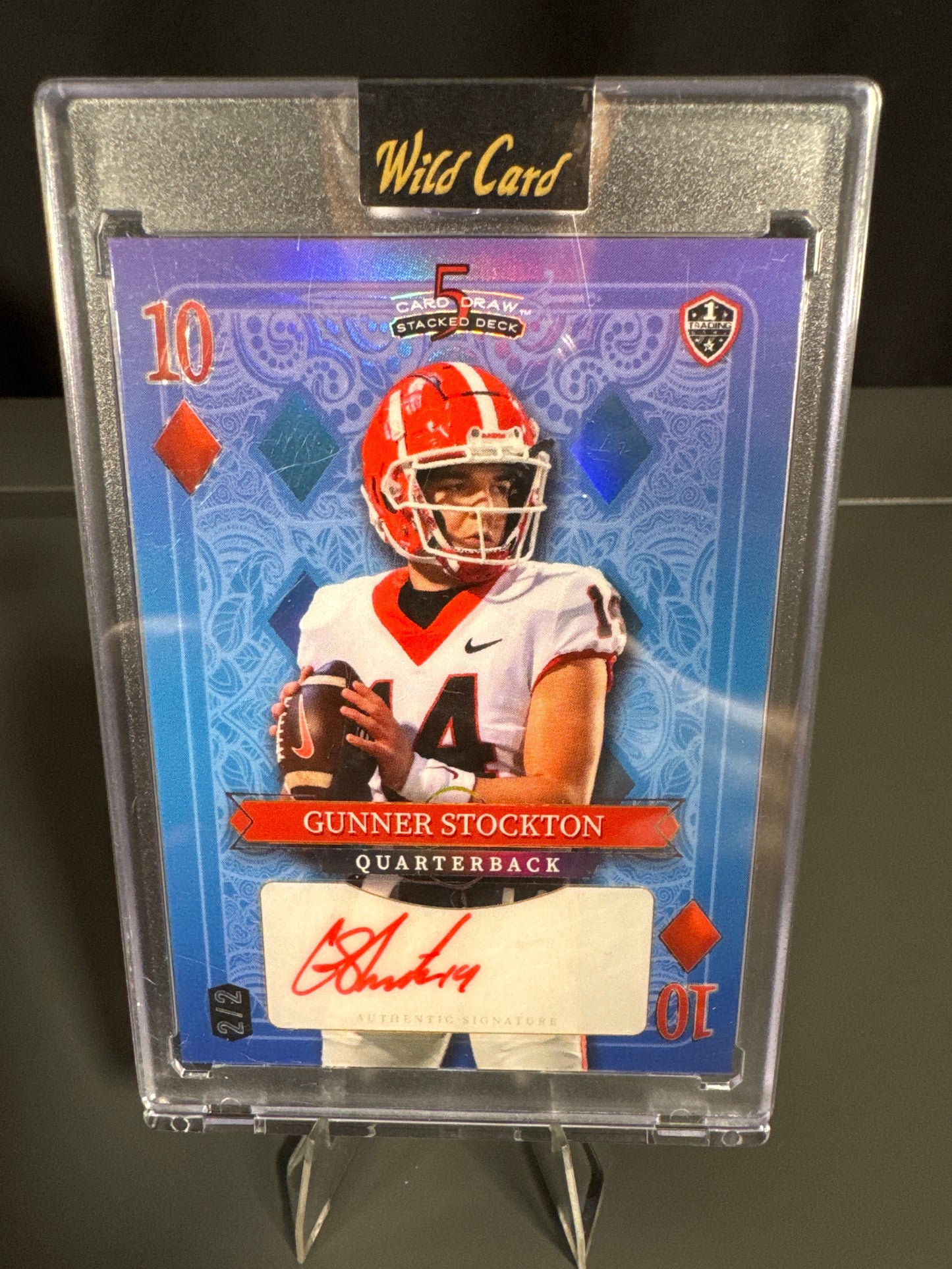 Gunner Stockton Georgia Bulldogs Card