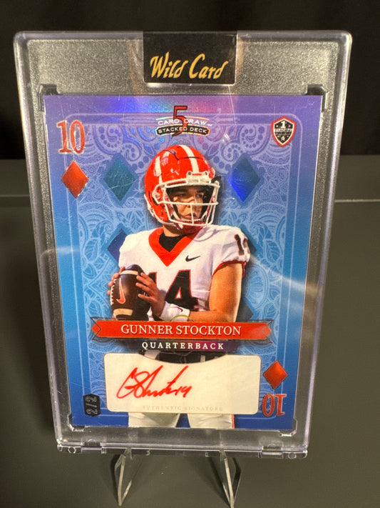 Gunner Stockton Georgia Bulldogs Card