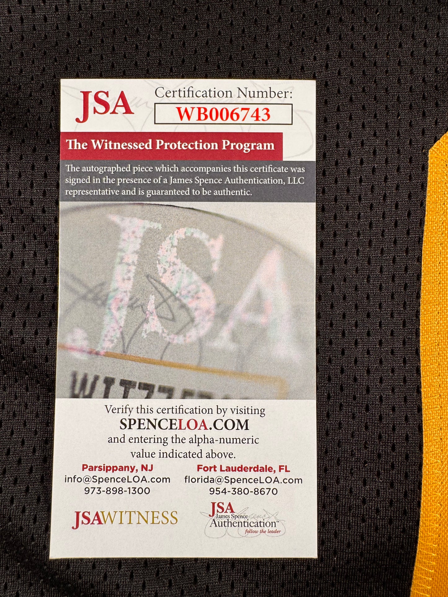 Michael Vick Pittsburgh Steelers Signed Jersey