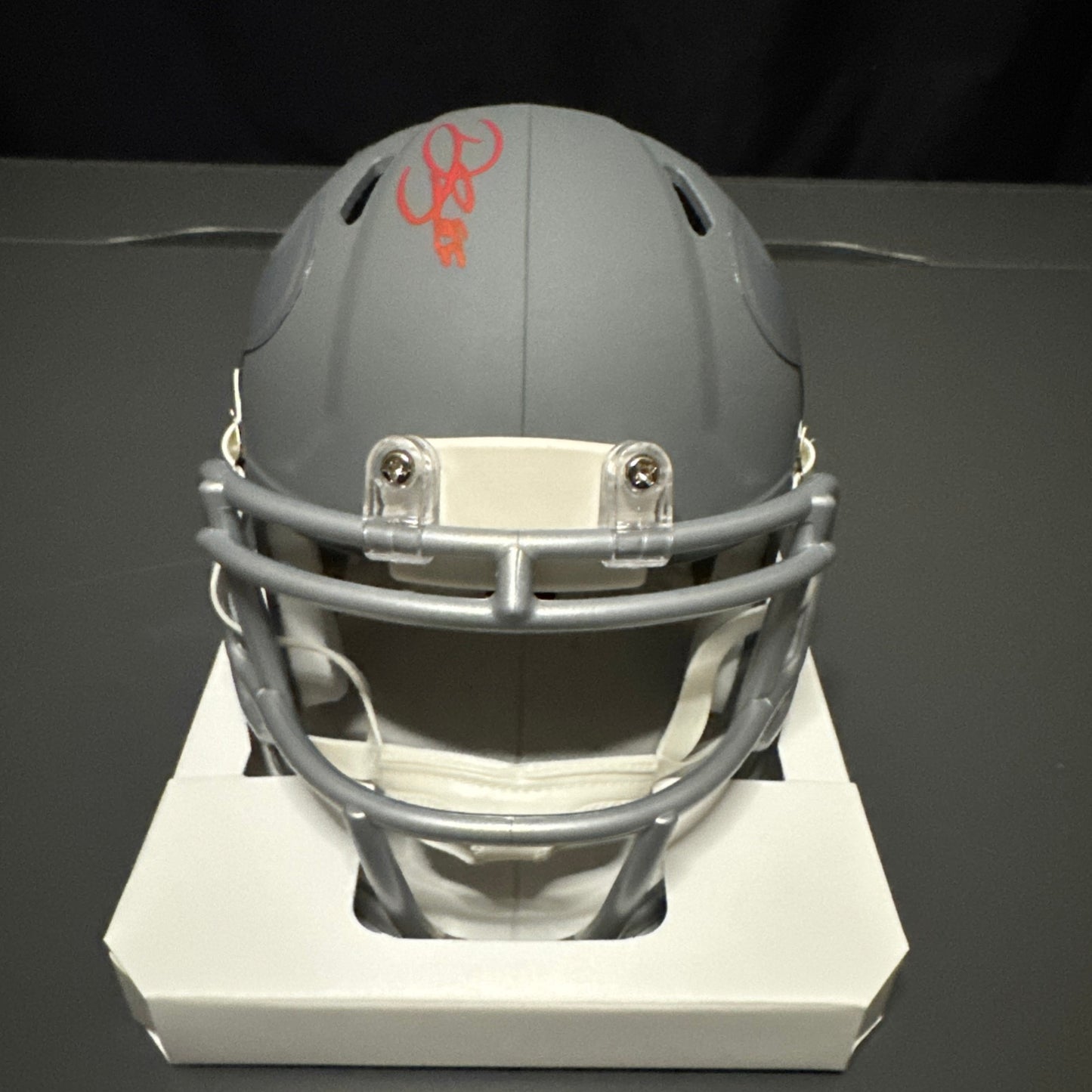 Dalton Schultz Houston Texans Signed Mini Helmet