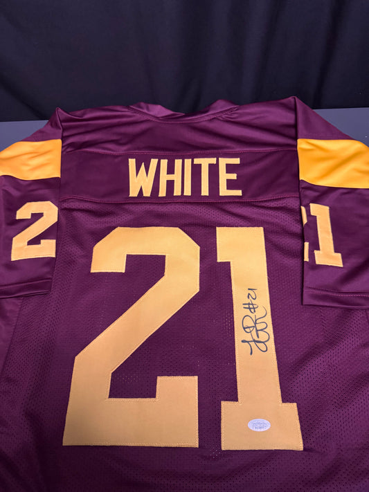 Lendale White USC Trojans Signed Jersey