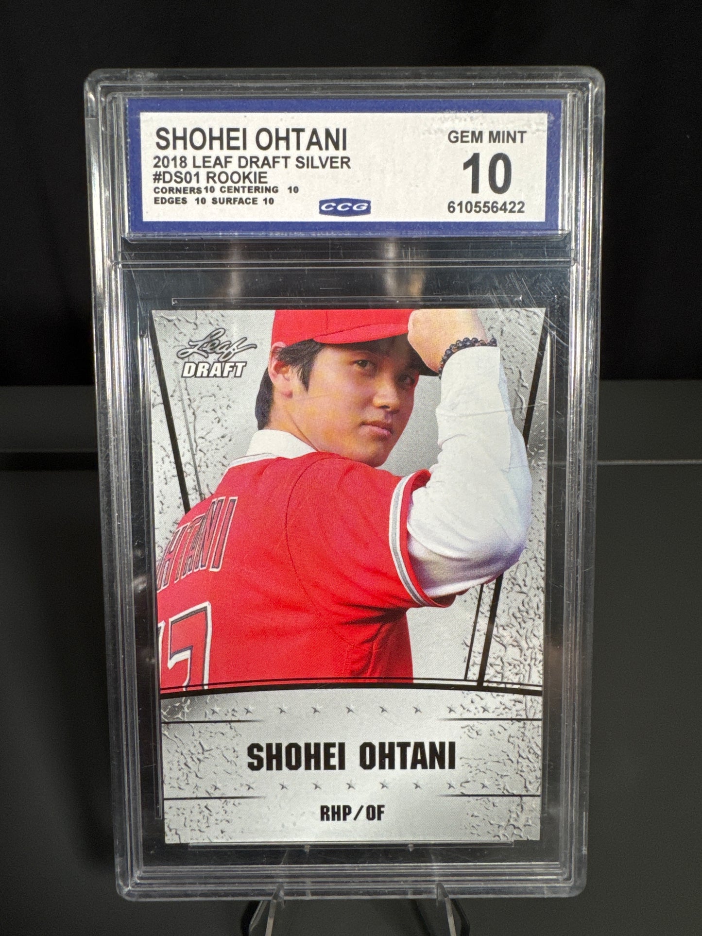 Shohei Ohtani Los Angeles Dodgers Card
