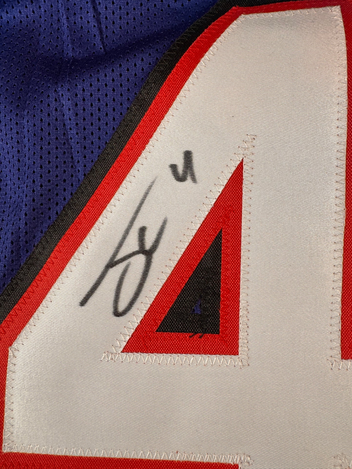 James Cook Custom Buffalo Bills Signed Jersey