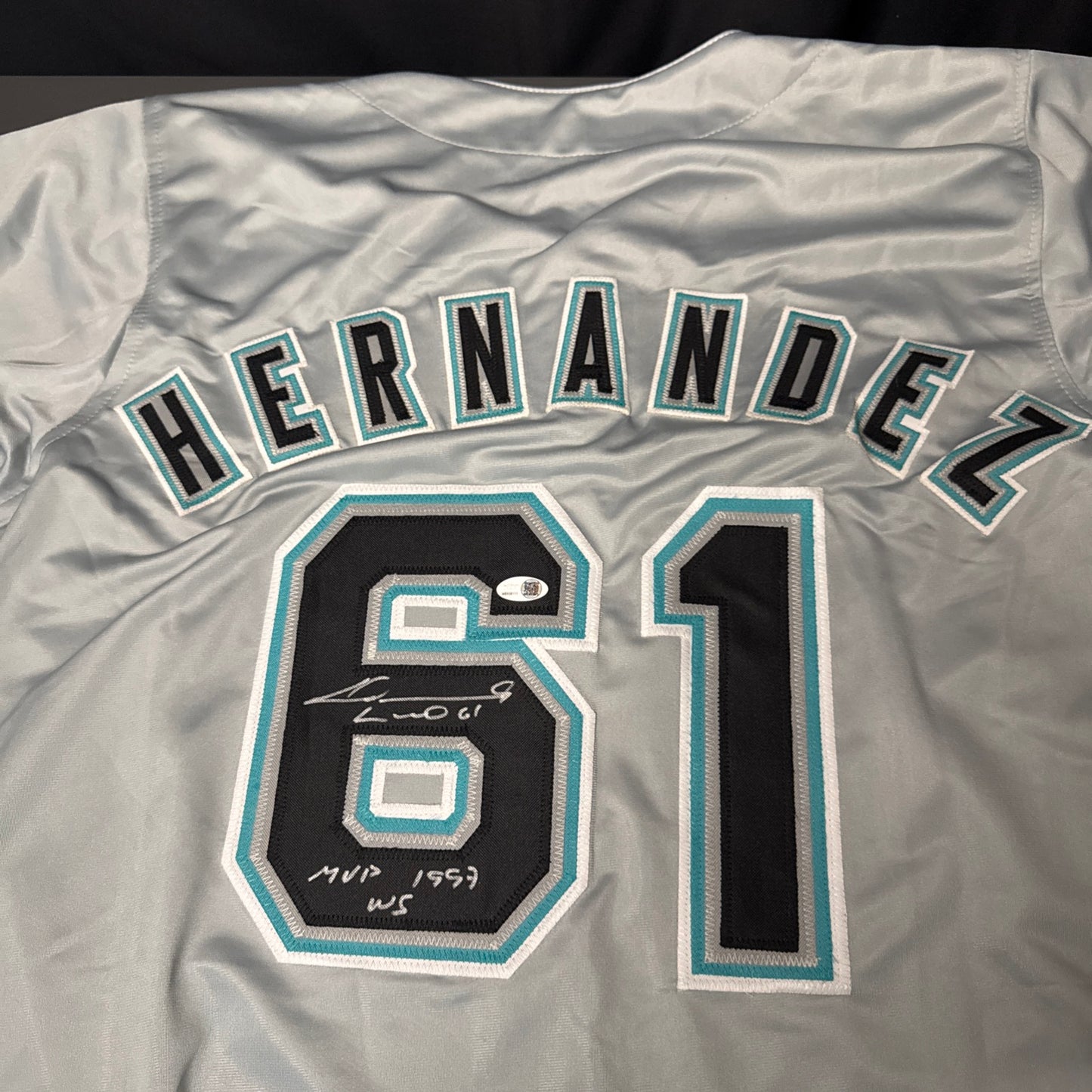 Livan Hernandez Florida Marlins Signed Jersey