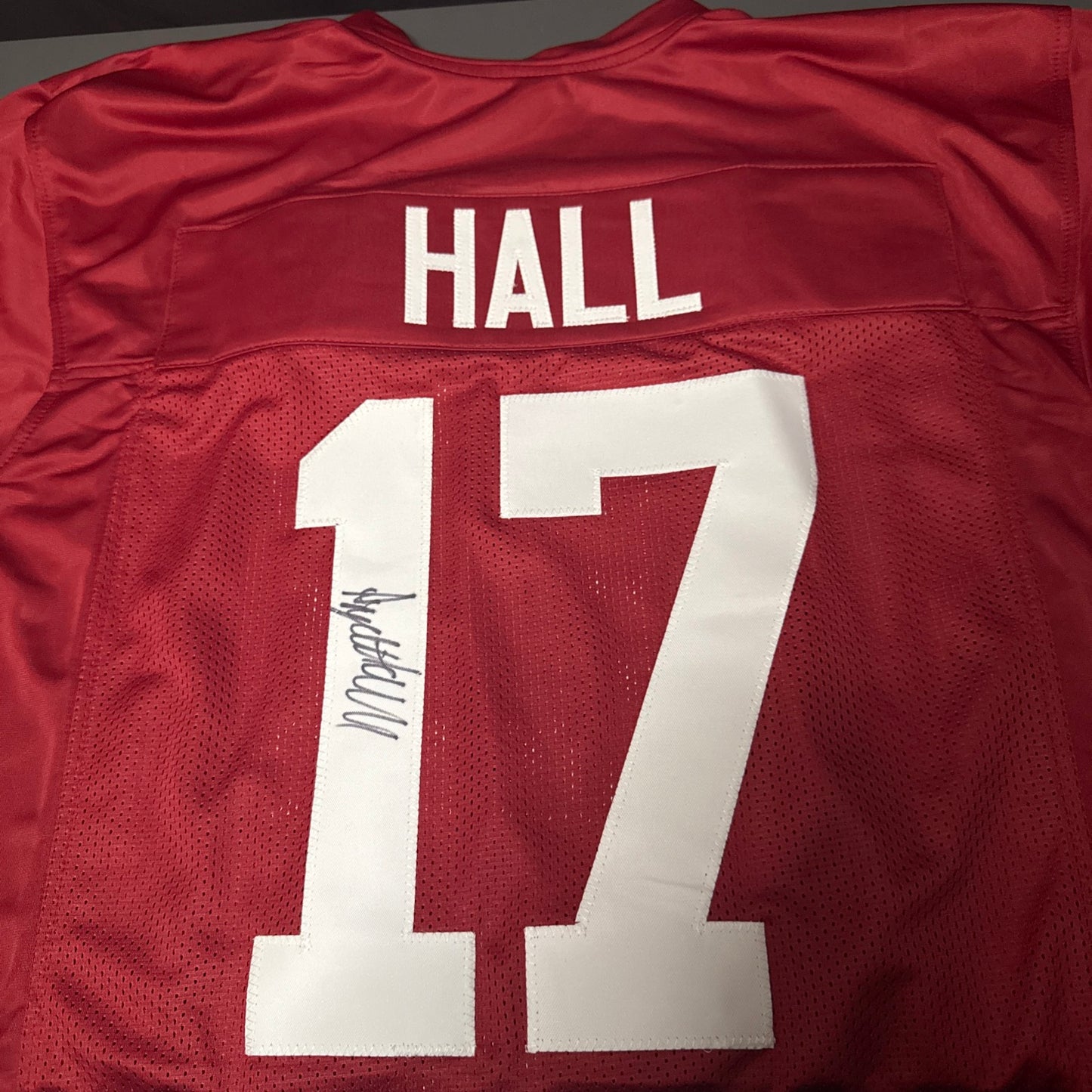 Agiye Hall Alabama Crimson Tide Signed Jersey