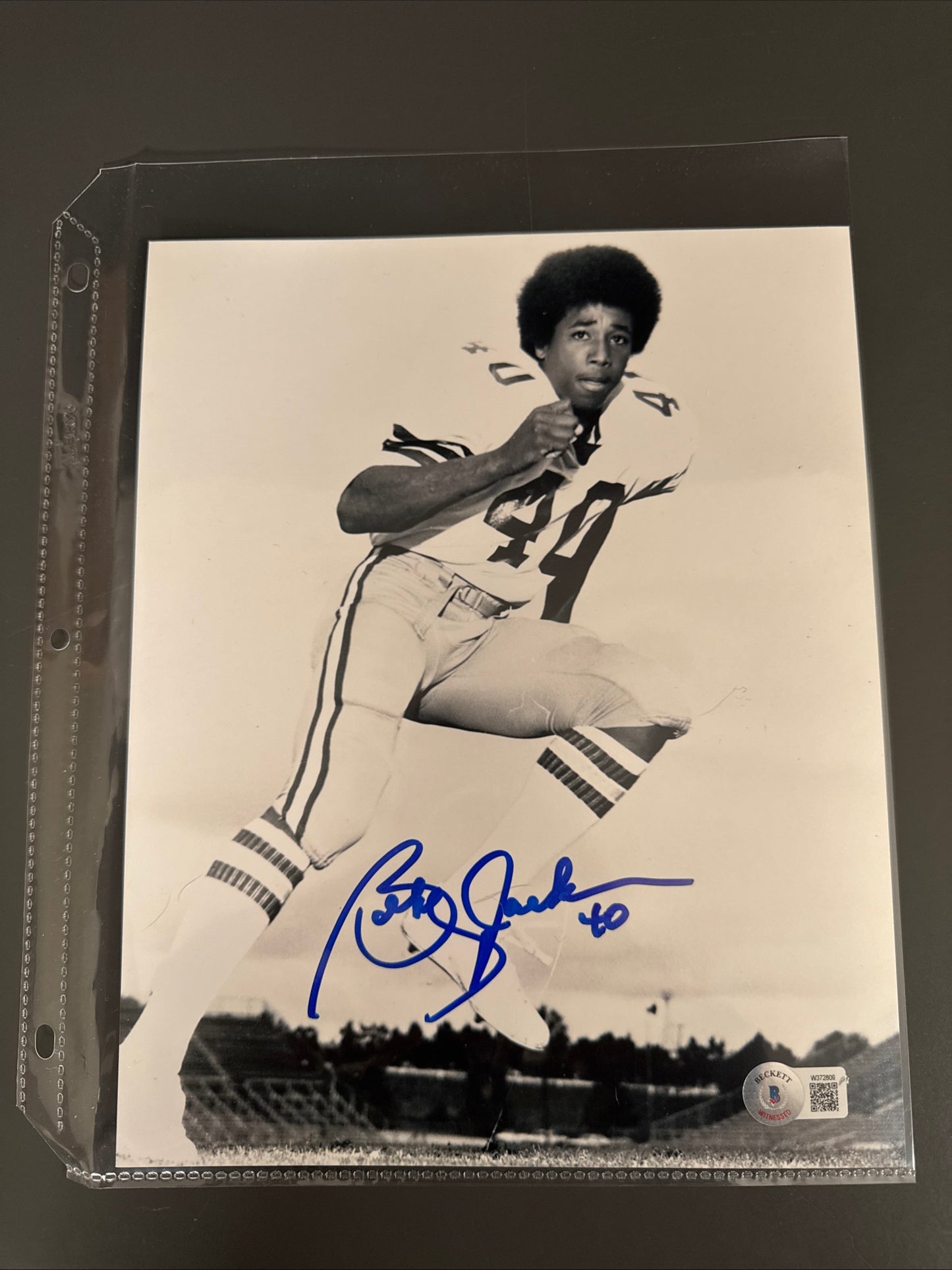 Bobby Jackson New York Jets Signed Photo