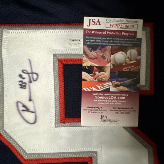 Keion Crossen New England Patriots Signed Jersey