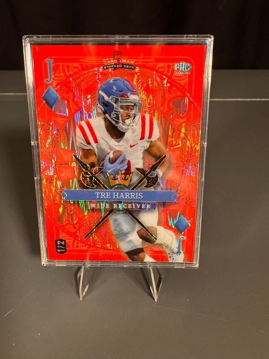 Tre Harris Los Angeles Charger Card