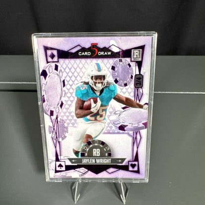 Jaylen Wright Miami Dolphins Card