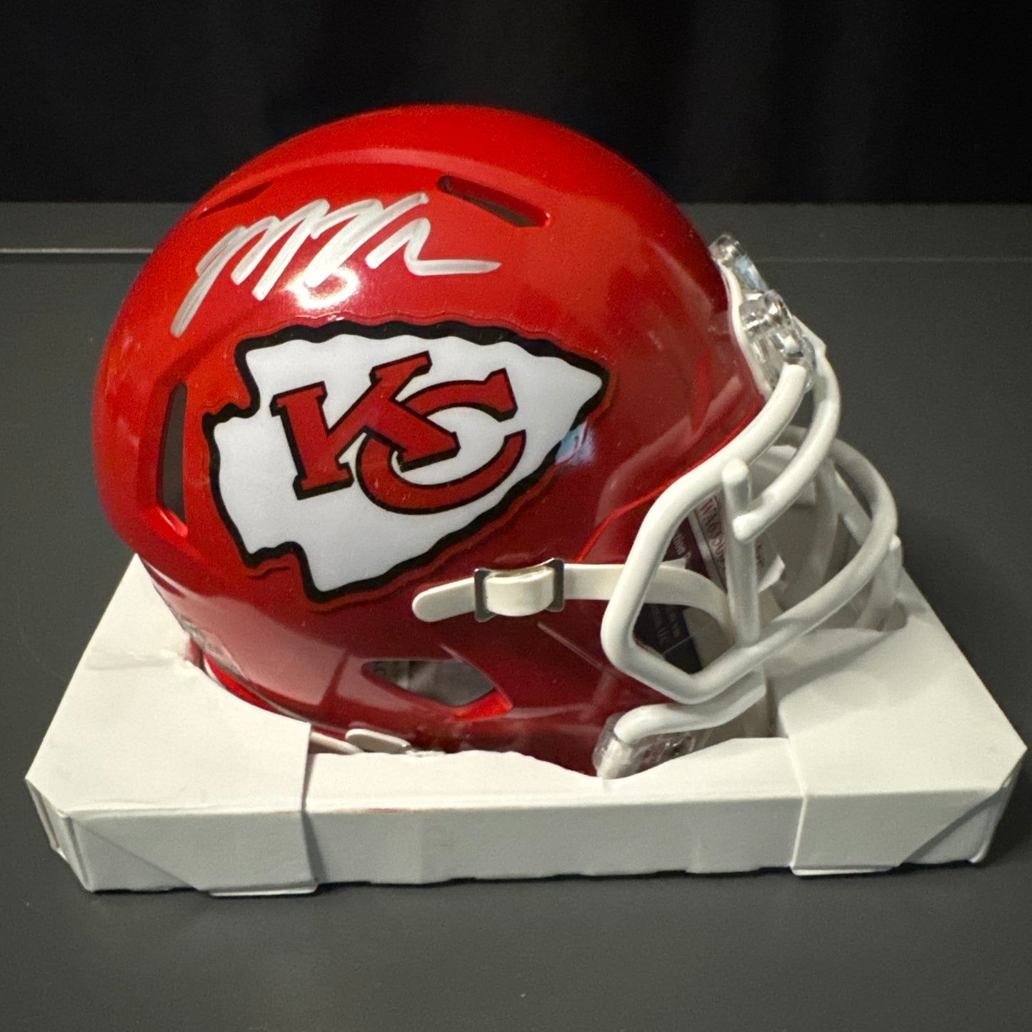 Marquez Valdes-Scantling  Kansas City Chiefs Signed Mini Helmet