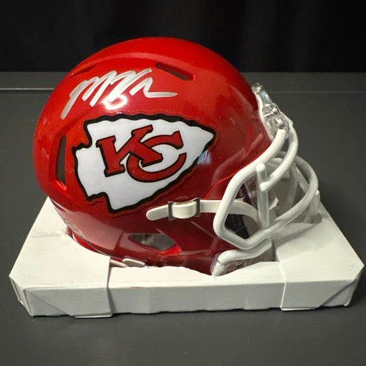 Marquez Valdes-Scantling  Kansas City Chiefs Signed Mini Helmet