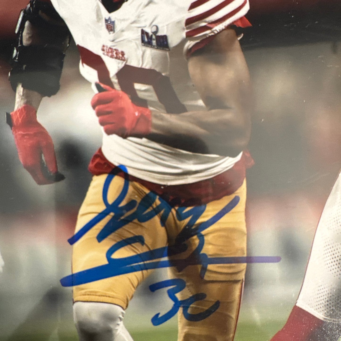 George Odum San Francisco 49ers Signed Photo