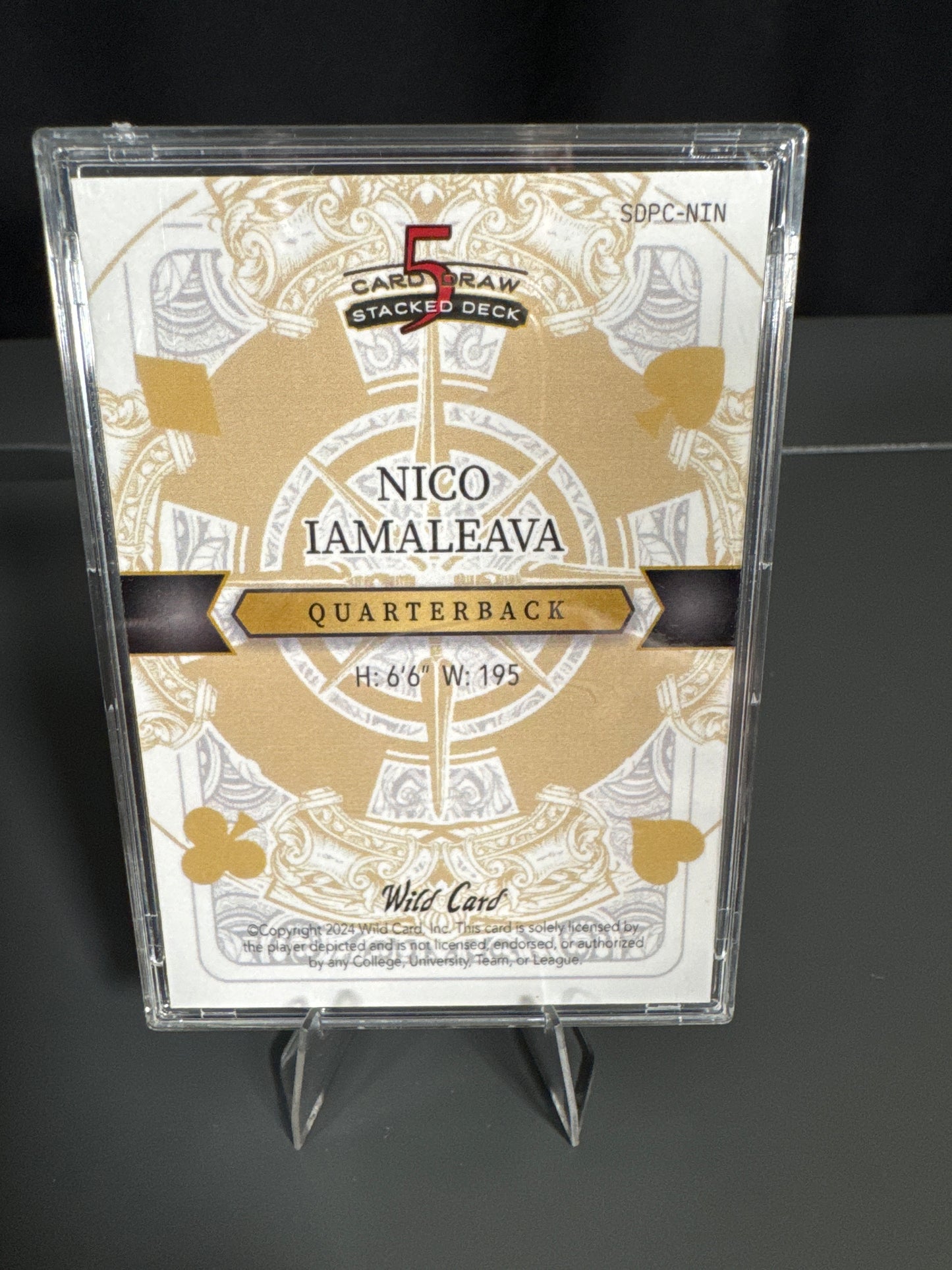 Nico Iamaleava UCLA Bruins Card