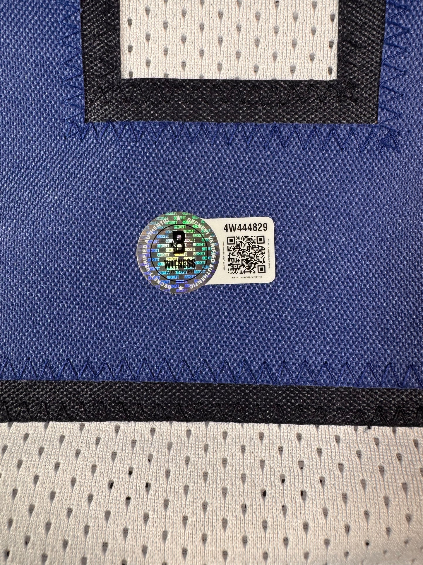 Freddy Jackson Custom Buffalo Bills Signed Jersey